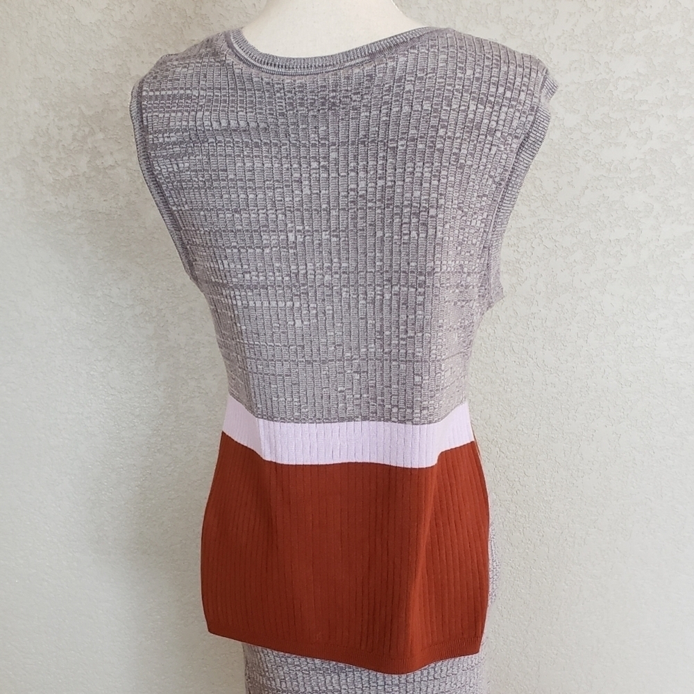 Free people knit set ribbed skirt and tank top - Picture 9 of 11
